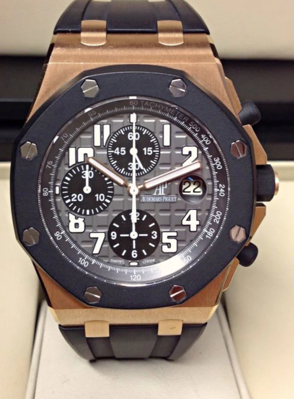 AP ROYAL OAK OFFSHORE CHRONOGRAPH ROSE GOLD
