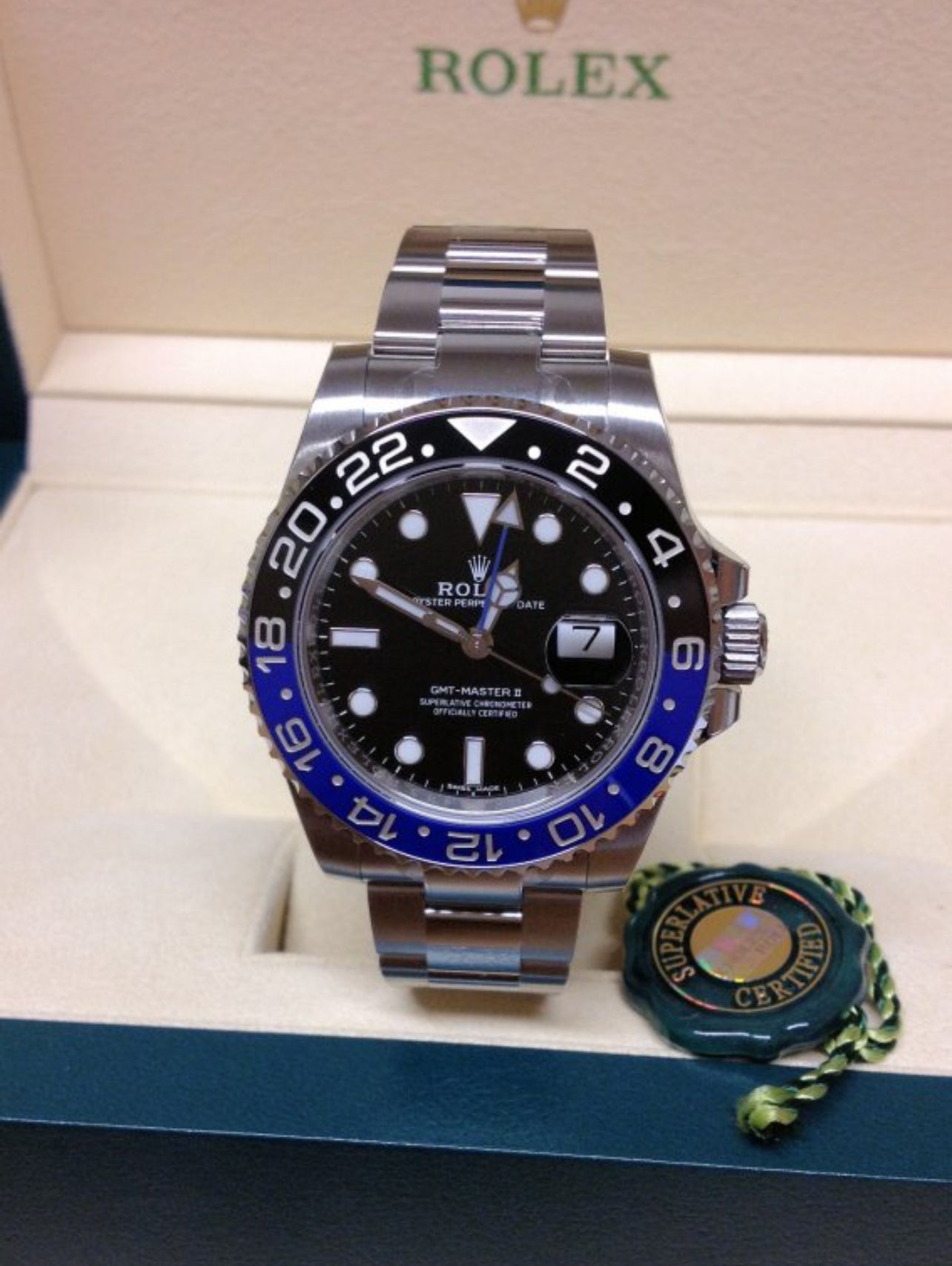 GMT MASTER II BATMAN
