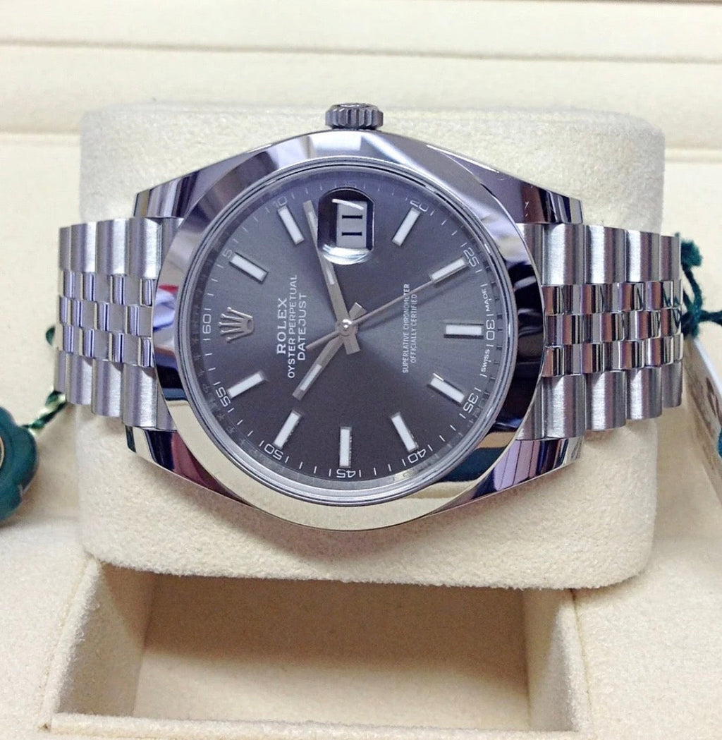 DATEJUST JUBILÈE SKYLAR GREY DIAL