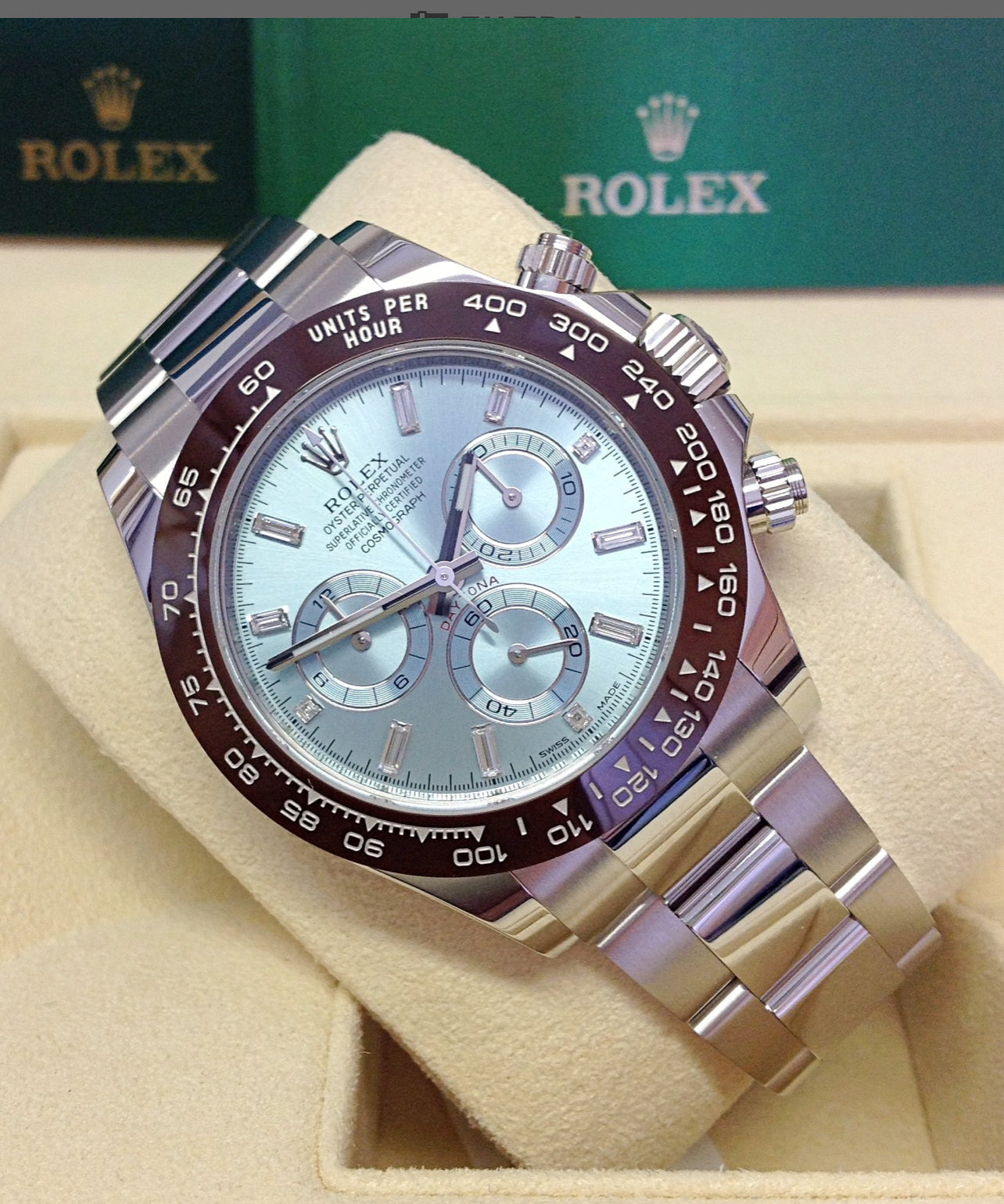 DAYTONA PLATINUM “ICE BLUE”