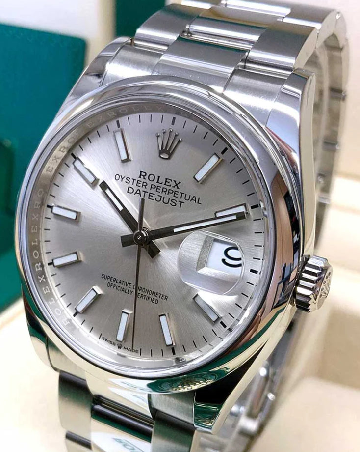 DATEJUST OYSTER SILVER DIAL