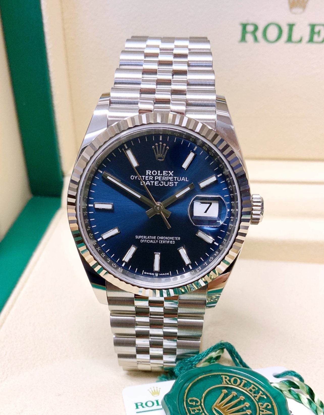 DATEJUST JUBILEE OCEAN BLUE