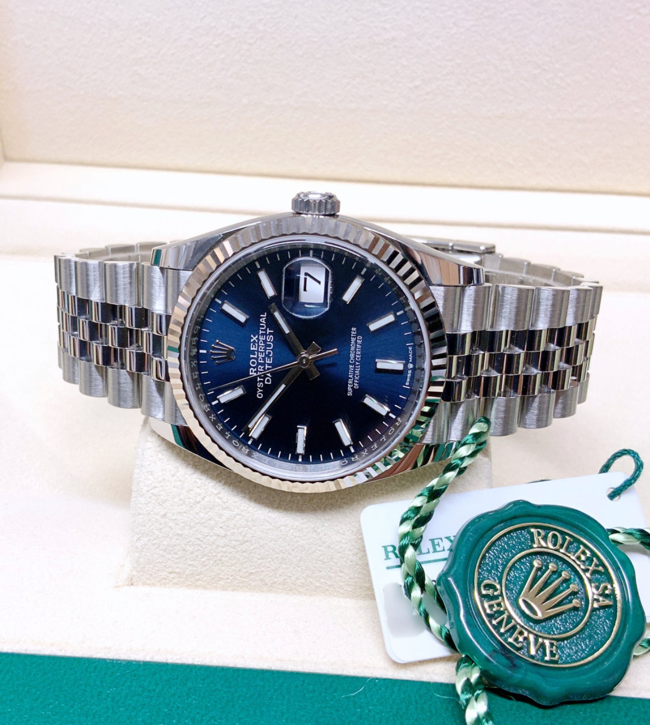 DATEJUST JUBILEE OCEAN BLUE