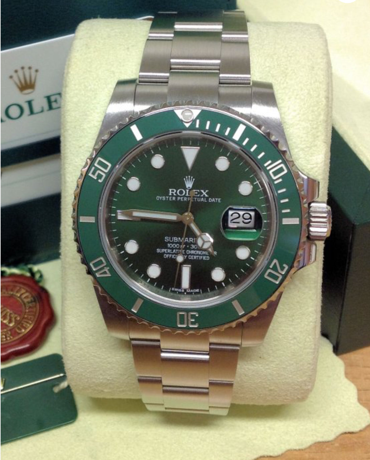 SUBMARINER DATE “HULK”