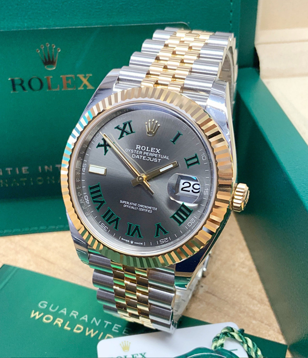 DATEJUST JUBILÈE WIMBLEDON "TWO TONE"
