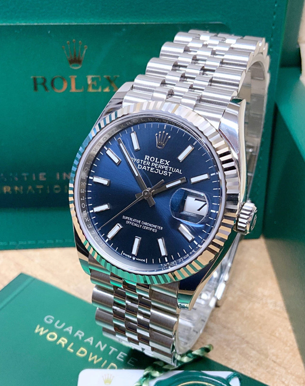 DATEJUST JUBILEE OCEAN BLUE
