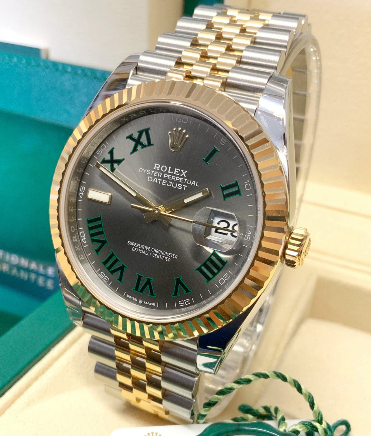 DATEJUST JUBILÈE WIMBLEDON "TWO TONE"