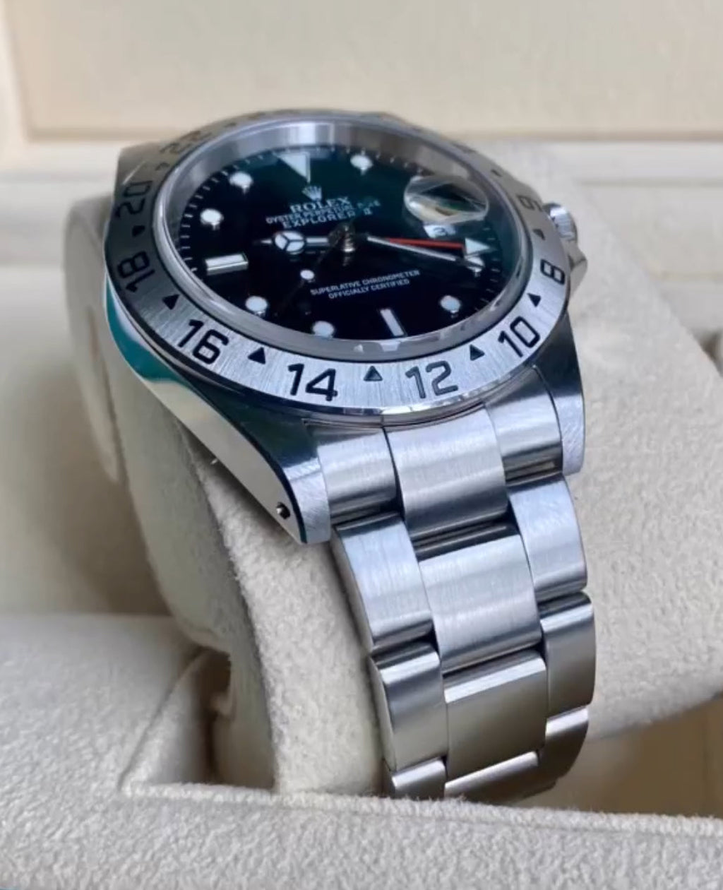 EXPLORER II DATE BLACK