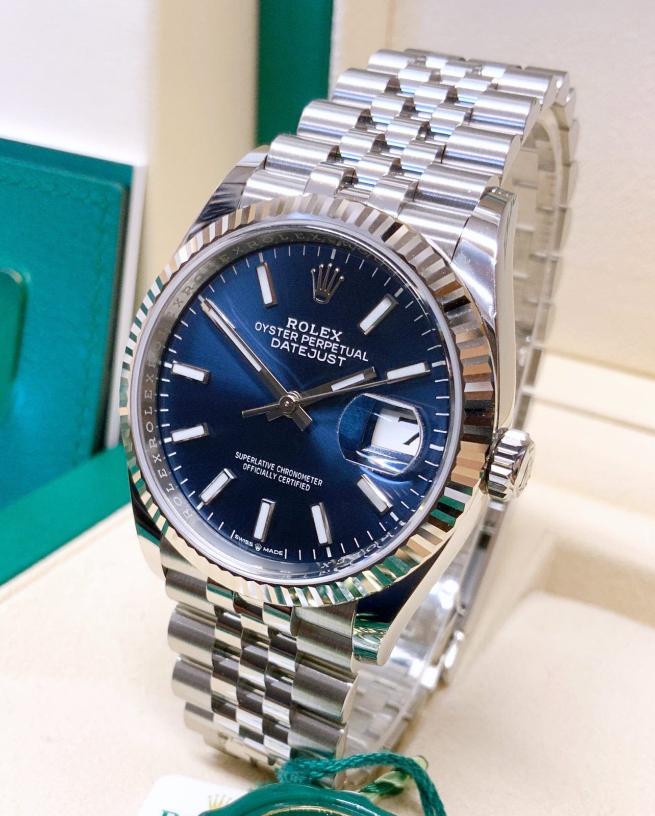 DATEJUST JUBILEE OCEAN BLUE