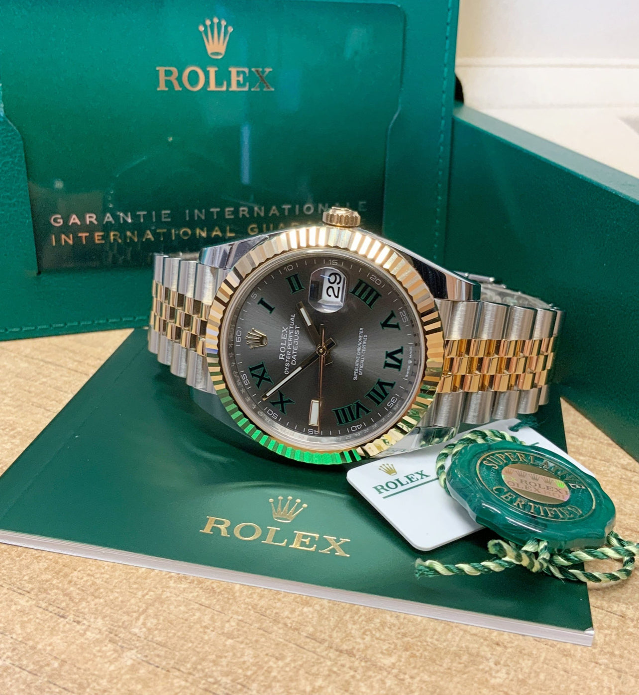 DATEJUST JUBILÈE WIMBLEDON "TWO TONE"