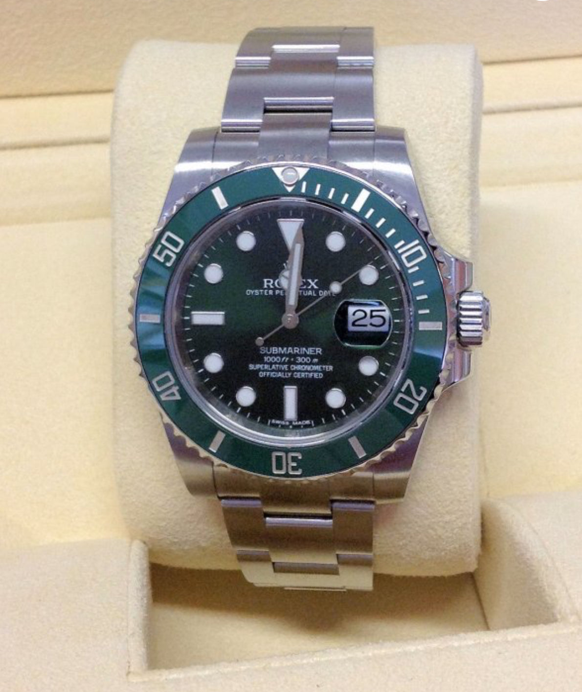 SUBMARINER DATE “HULK”