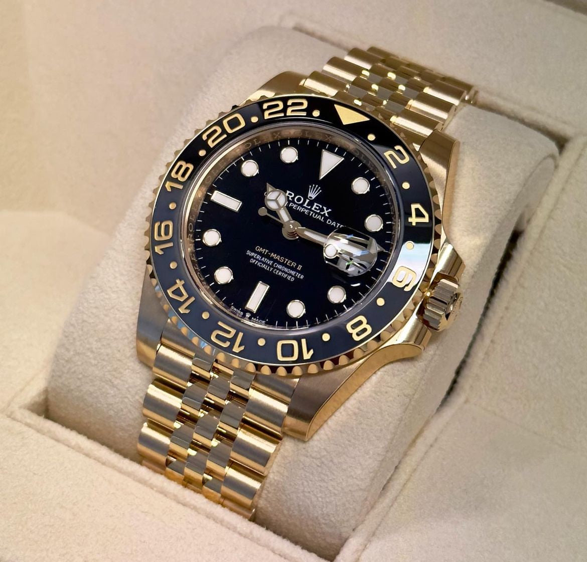GMT MASTER II JUBILEE FULL GOLD