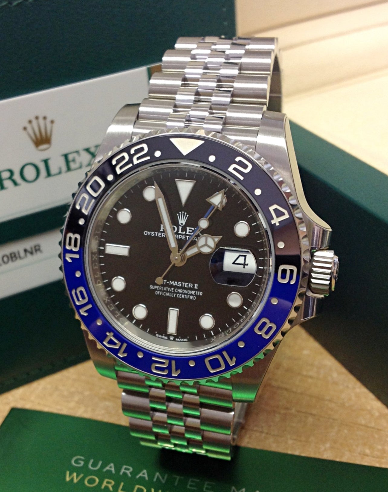 GMT MASTER II BATMAN JUBILÈE