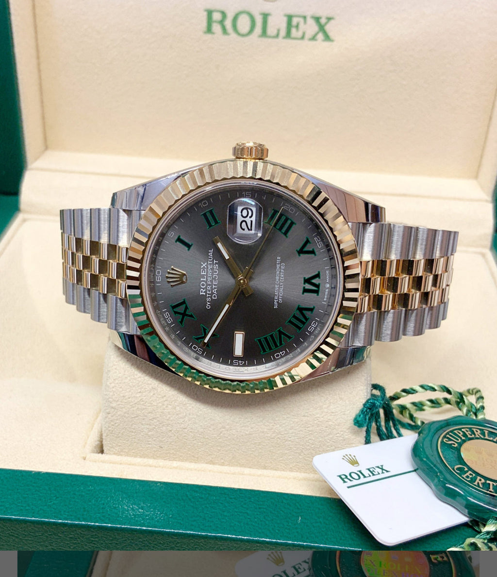 DATEJUST JUBILÈE WIMBLEDON "TWO TONE"