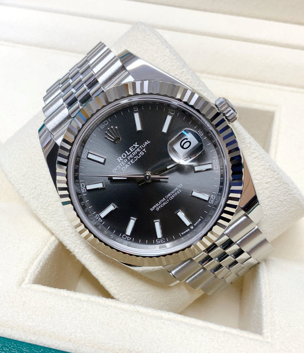 DATEJUST JUBILEE GREY RHODIUM