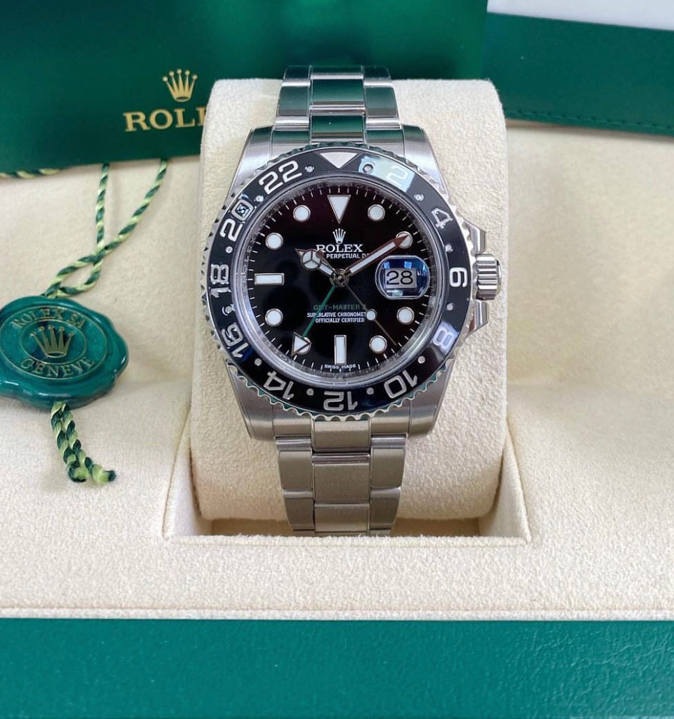 GMT MASTER II BLACK DIAL