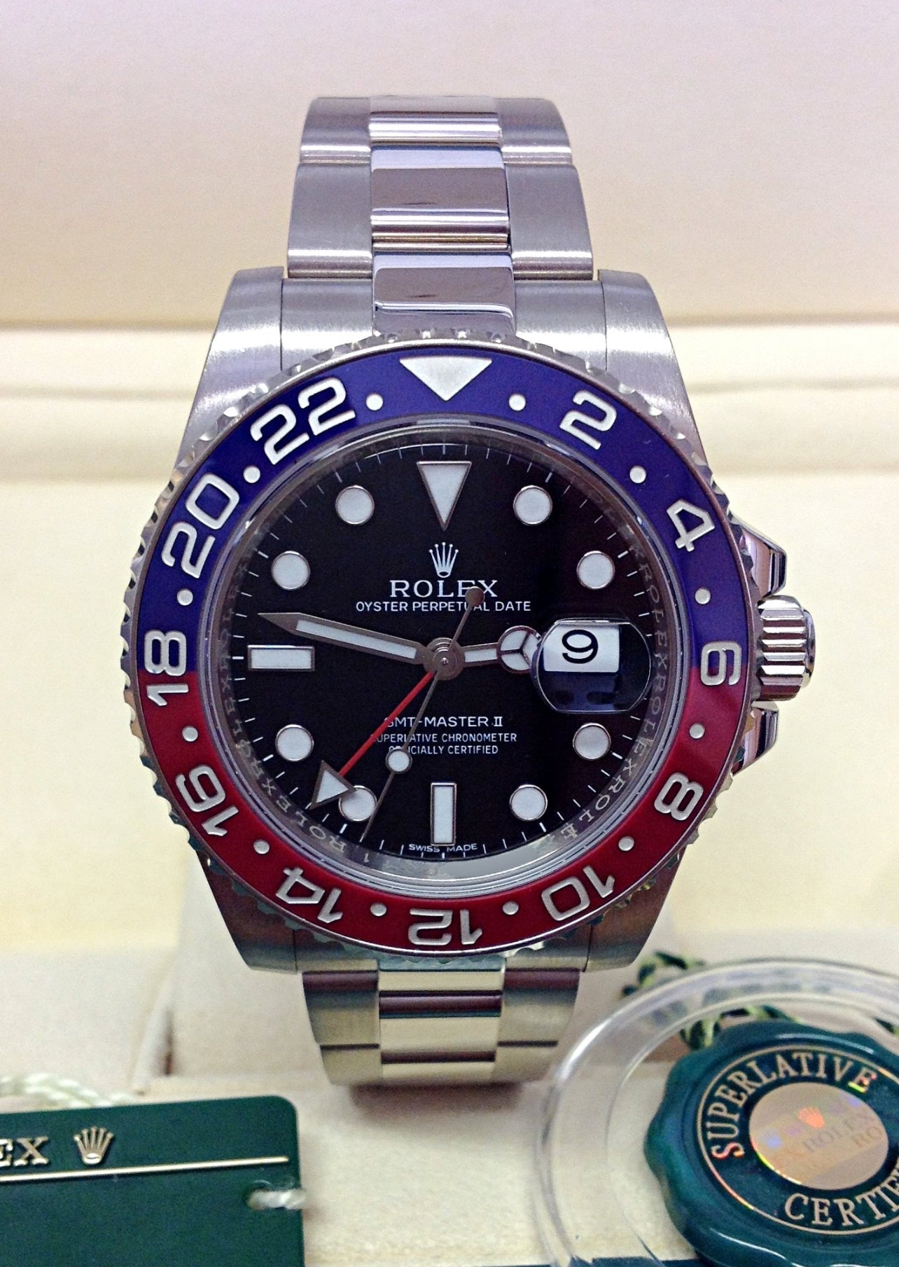 GMT MASTER II PEPSI