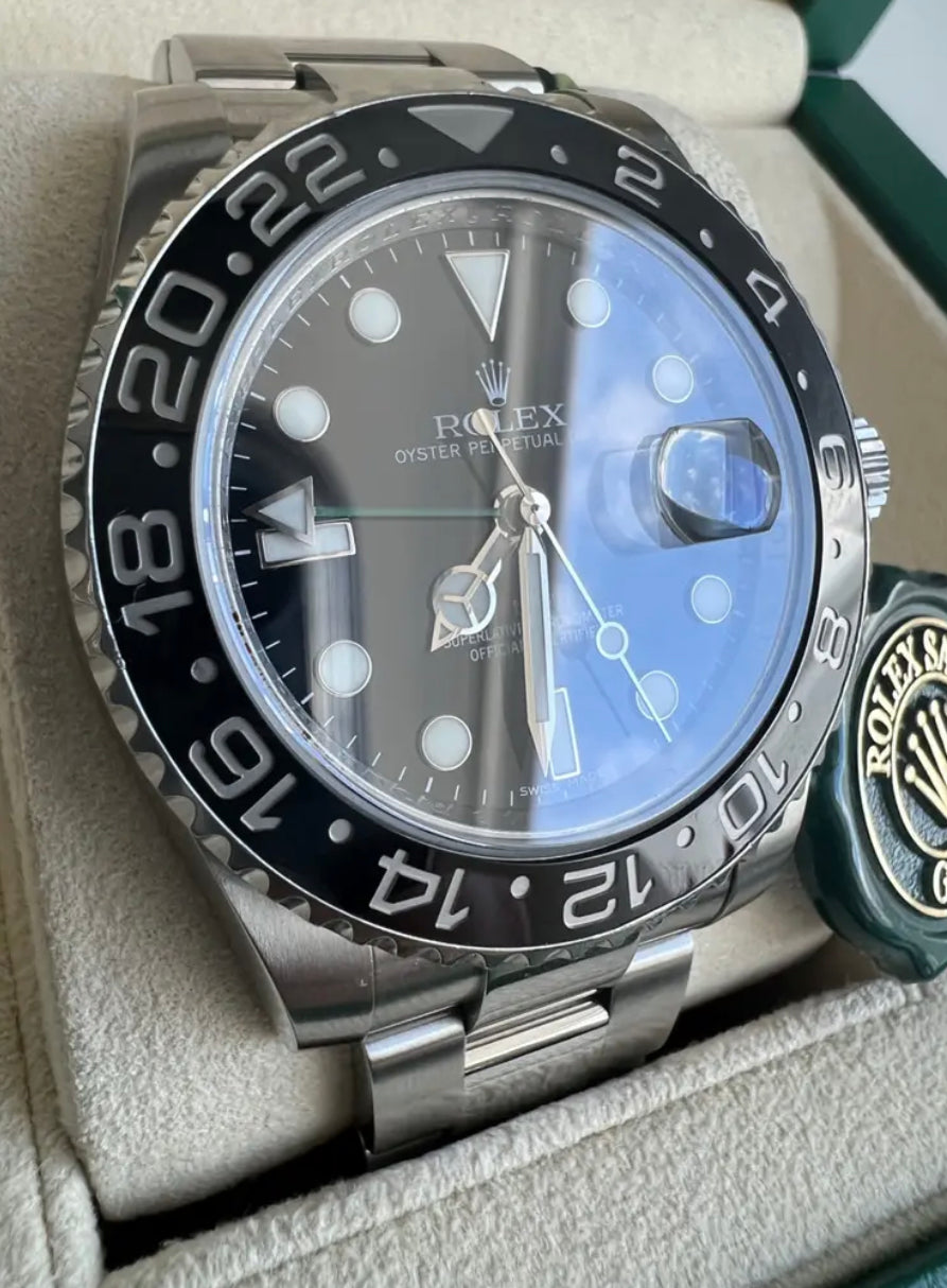 GMT MASTER II BLACK DIAL