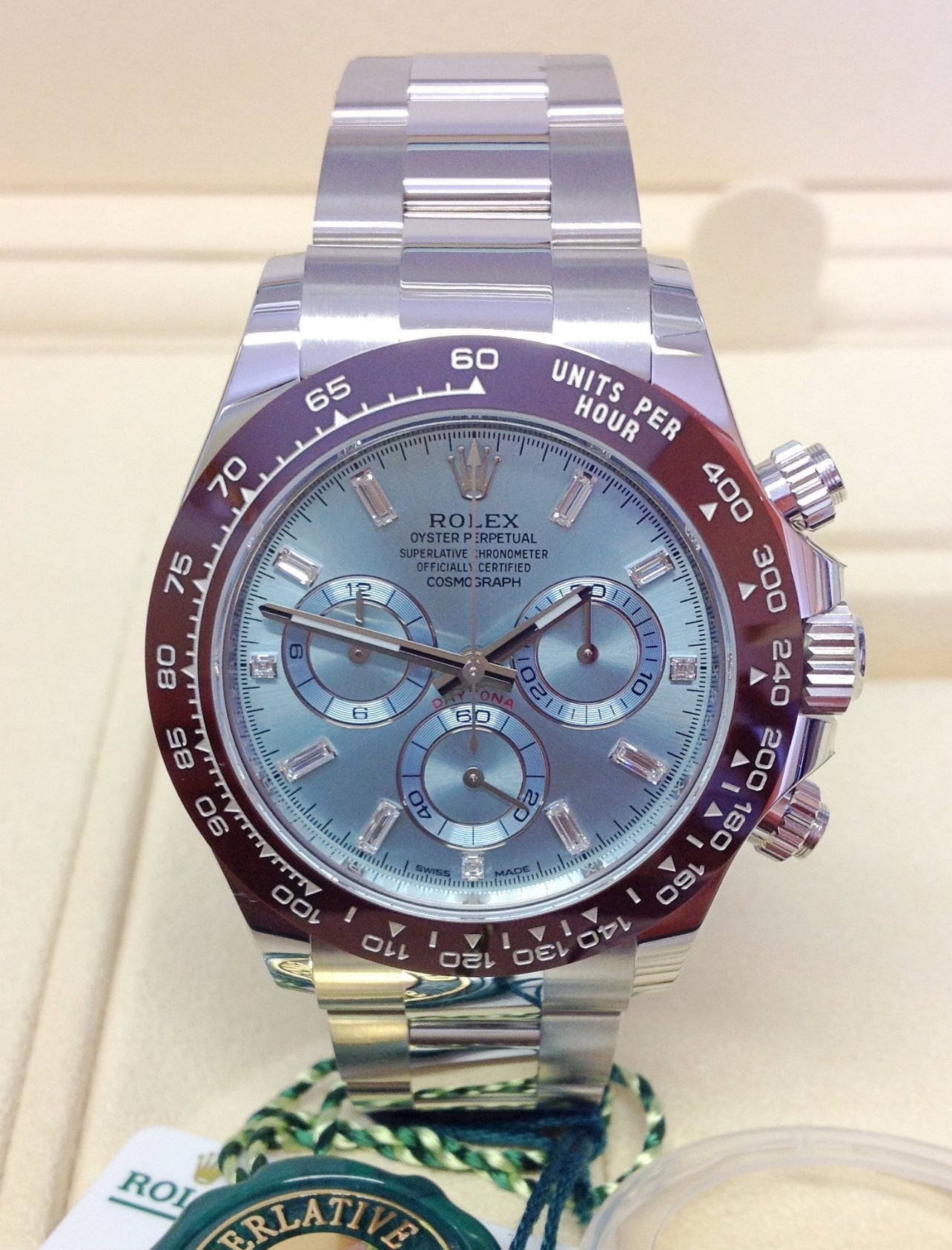 DAYTONA PLATINUM “ICE BLUE”