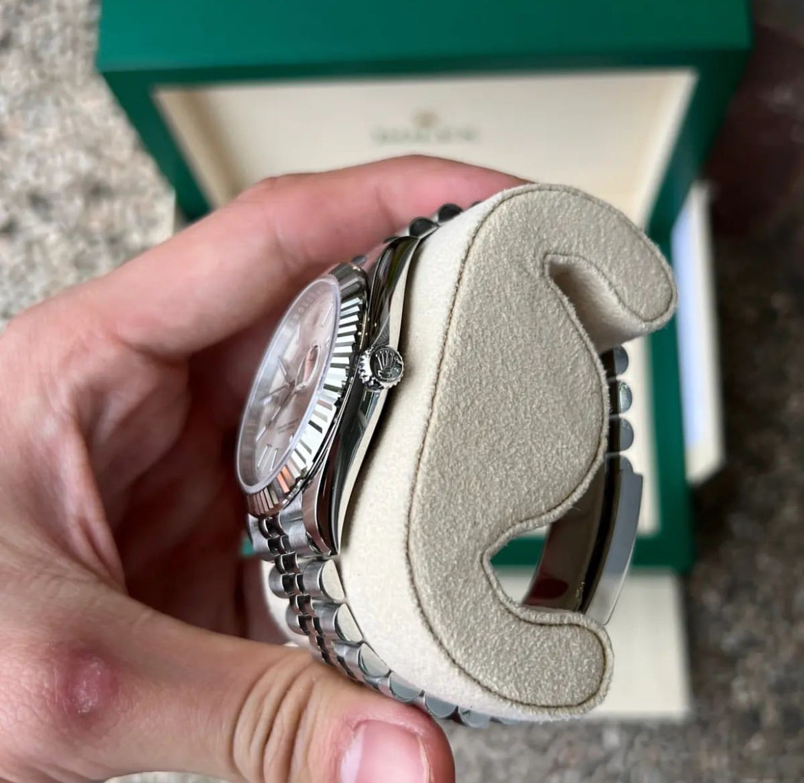 DATEJUST JUBILÉE SILVER DIAL