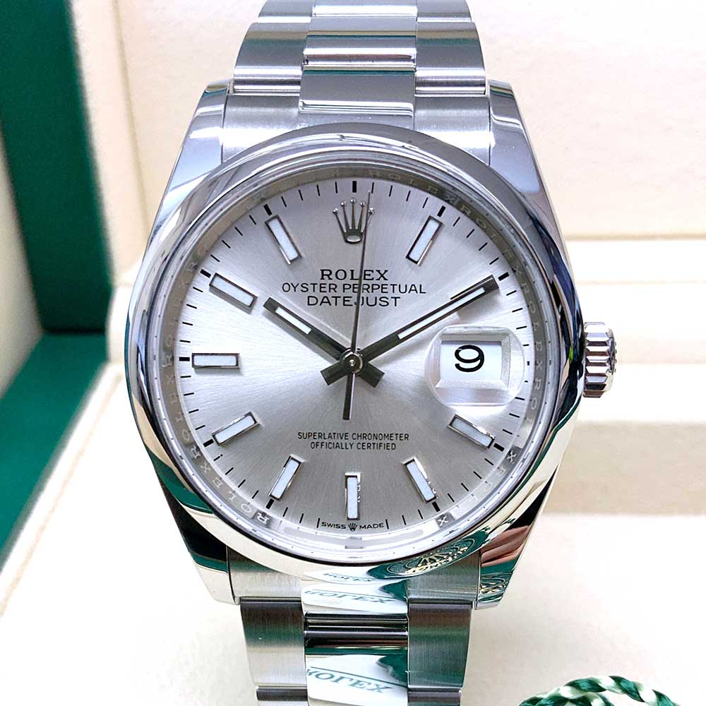 DATEJUST OYSTER SILVER DIAL