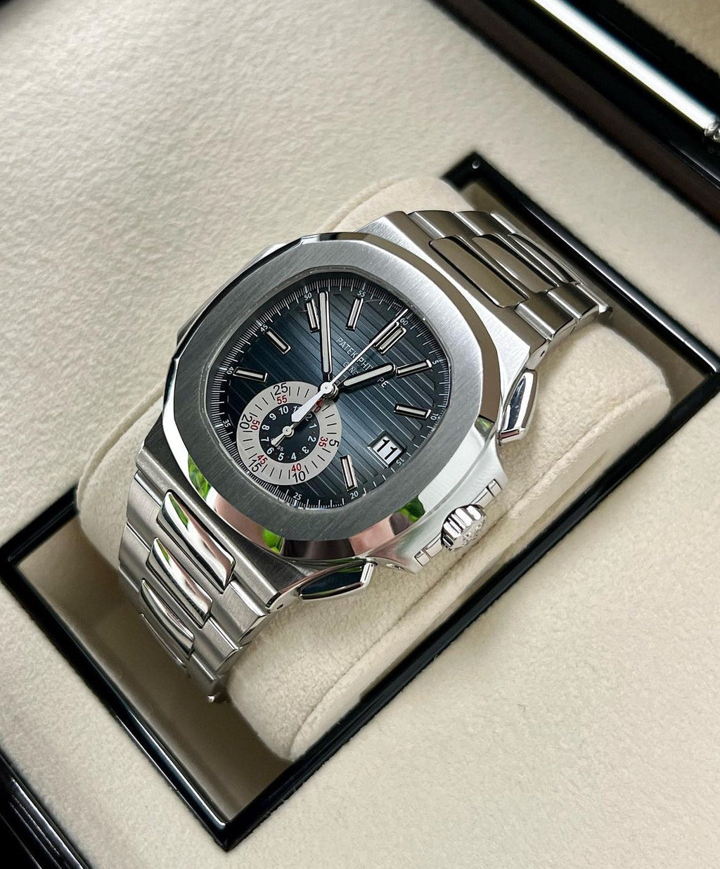 PATEK NAUTILUS BLUE