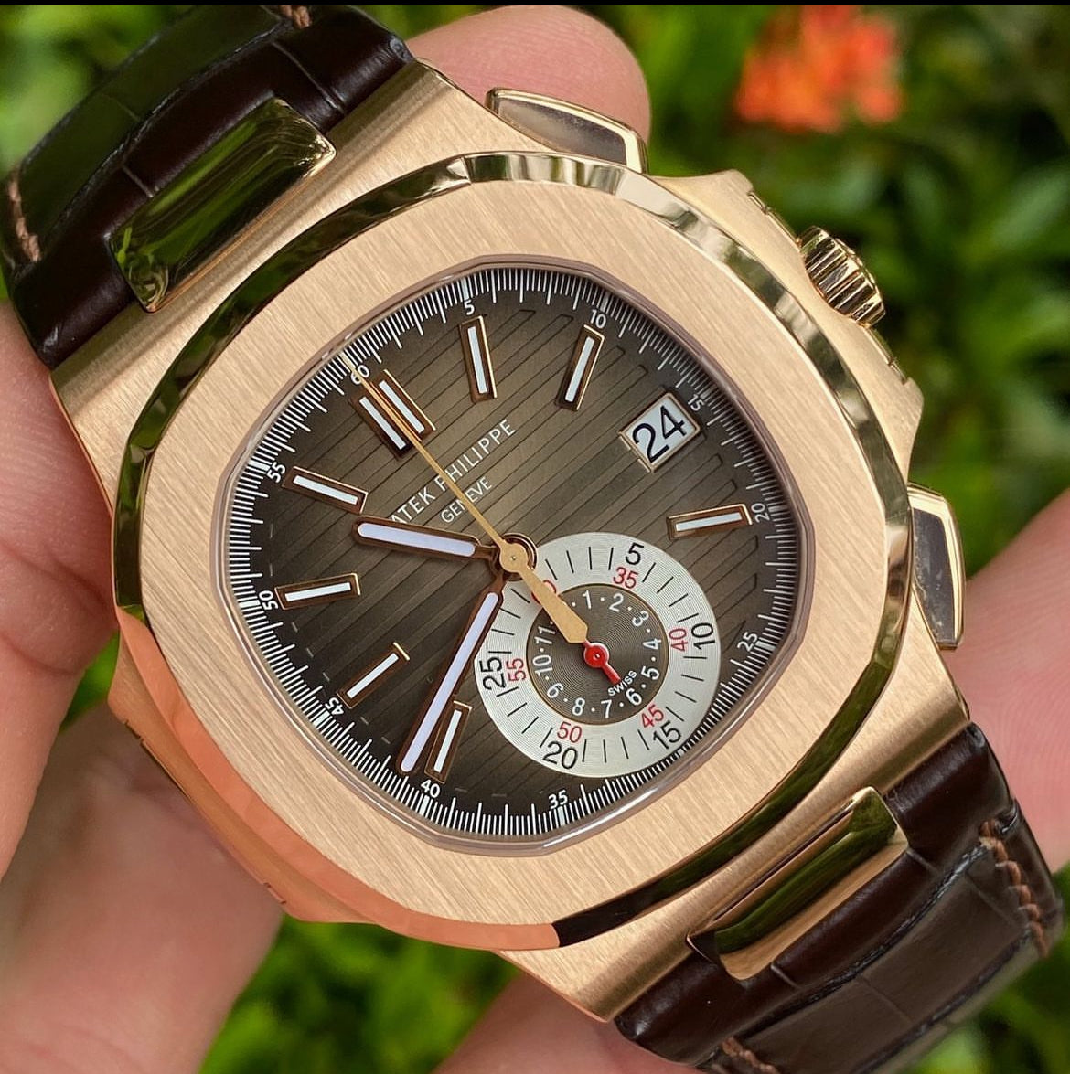 PATEK NAUTILUS "DARK BROWN"