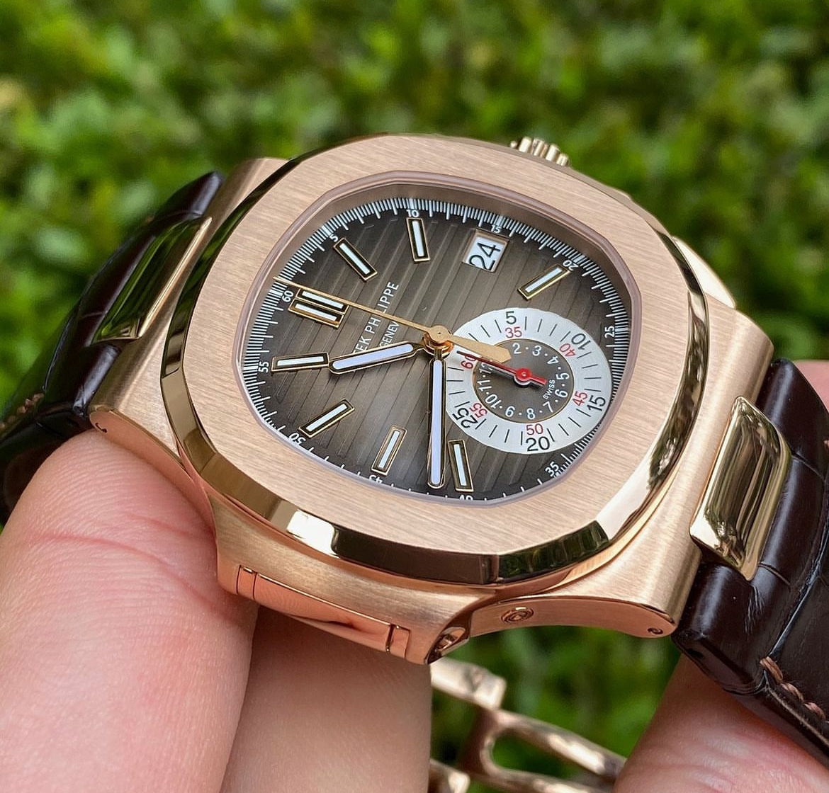 PATEK NAUTILUS "DARK BROWN"