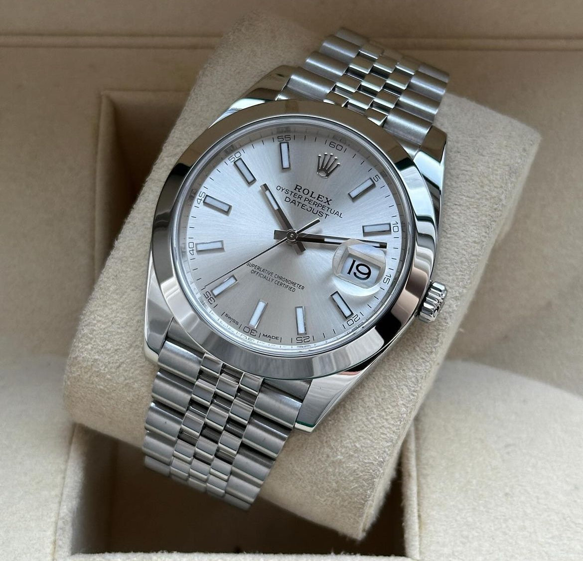 DATEJUST JUBILEE SILVER DIAL
