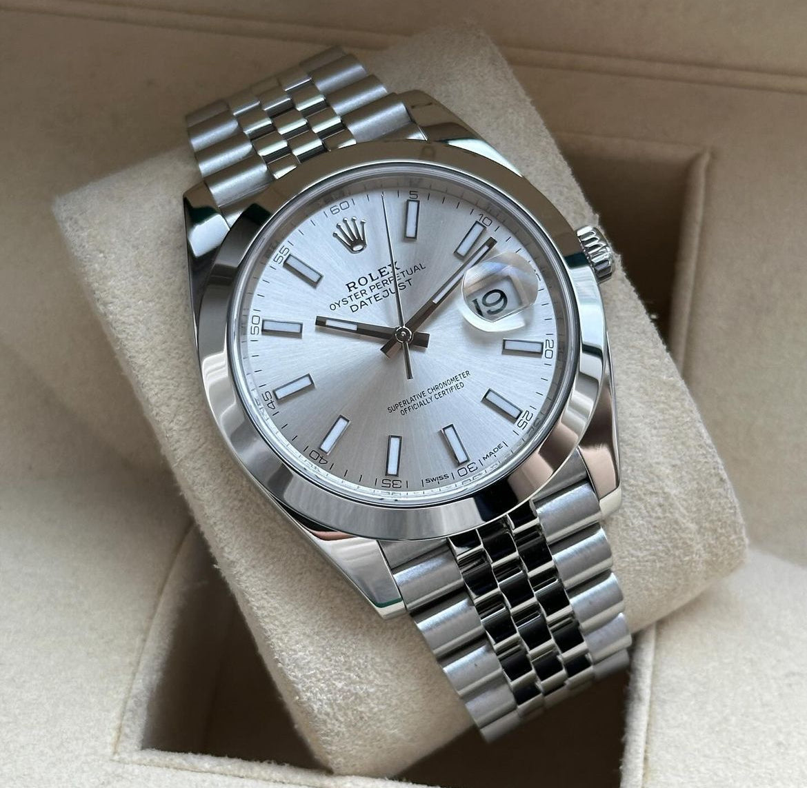 DATEJUST JUBILEE SILVER DIAL