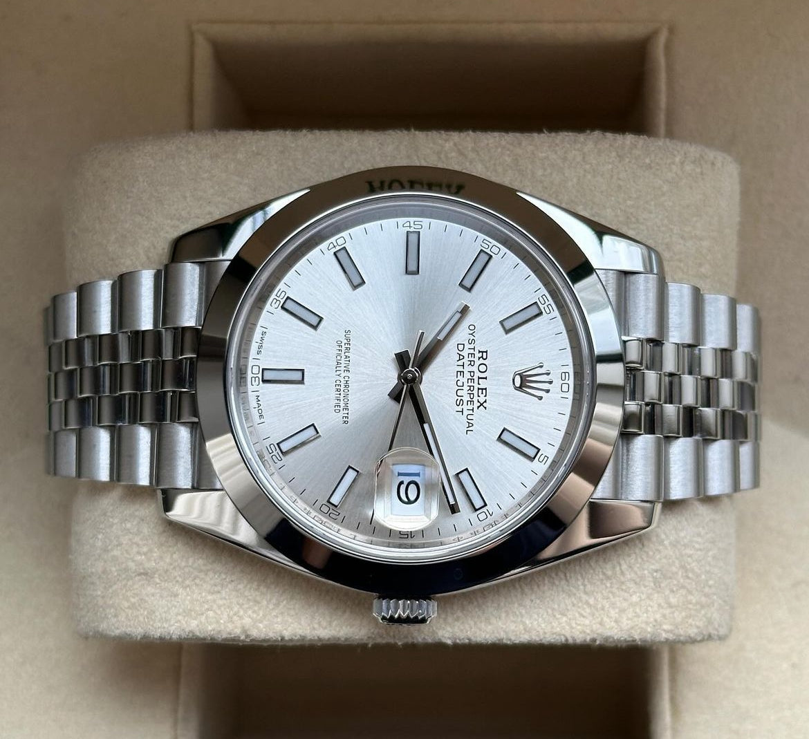 DATEJUST JUBILEE SILVER DIAL