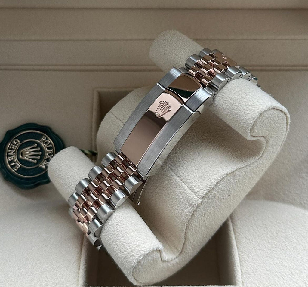 DATEJUST JUBILEE SKYLAR GREY ROSE' GOLD