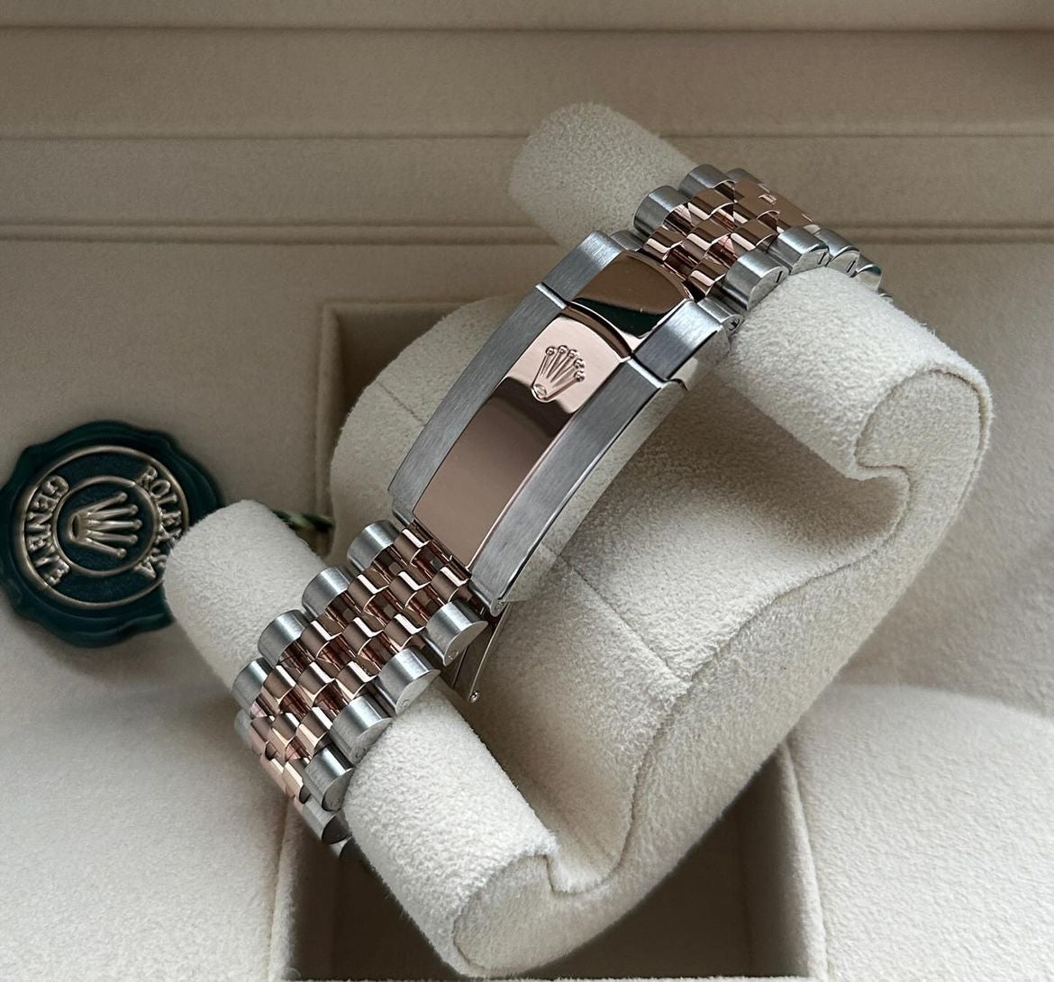 DATEJUST JUBILEE SKYLAR GREY ROSE' GOLD