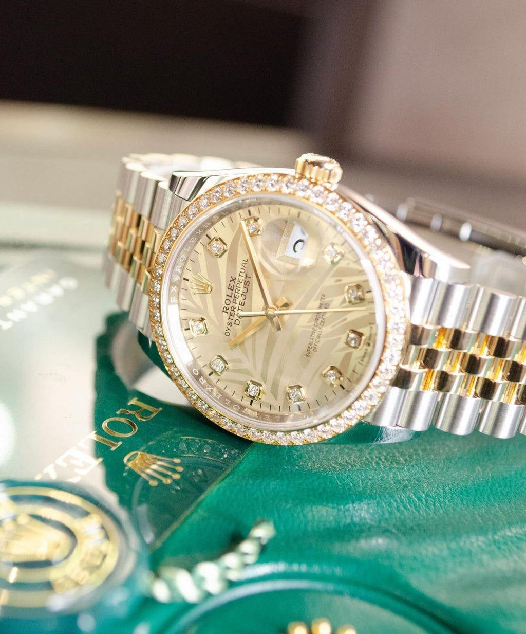 DATEJUST JUBILEE BEZEL DIAMOND